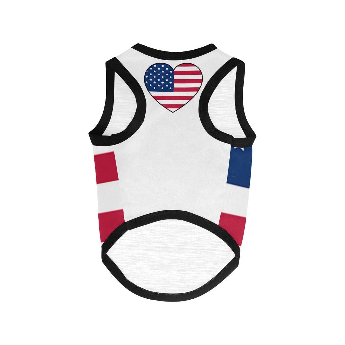 Weokwock 4Th Of July Vest For Dog American Flag Clothes Small Large Dog Apparel Pet Supplies Shirts(Dlr02,X-Small)