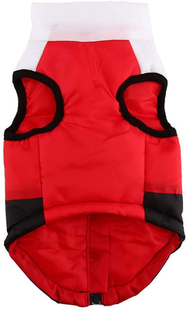 Marupet Winter Waterproof Windproof Vest Coat For Cold Weather - Warm Jacket For Small Medium Dogs (Not Suitable For Big Dogs) W