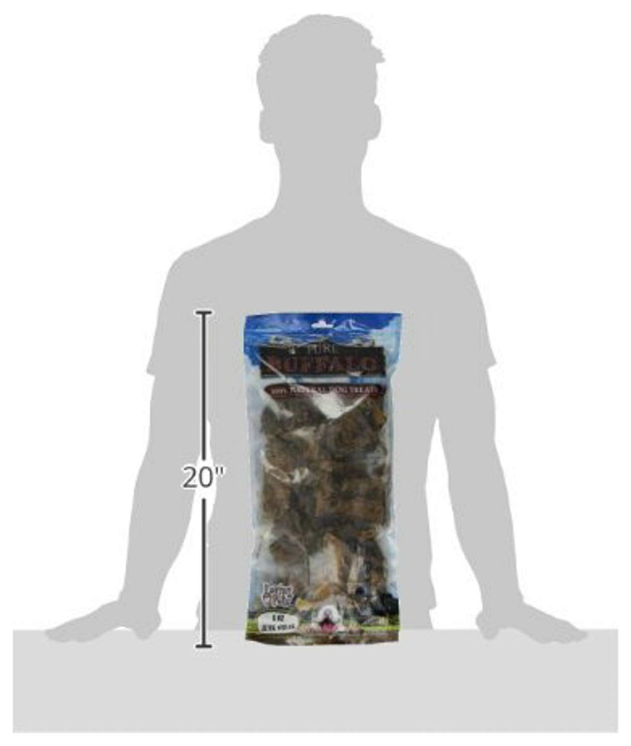 Loving Pets Pure Buffalo Lung Steaks Dog Treat, 8 -Ounce