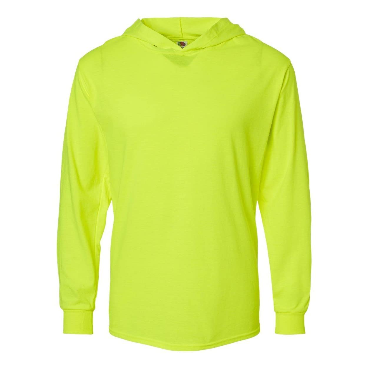 Mens Hd Cottonjersey Hooded T-Shirt - Safety Orange - S(D0102H7Ms8X)