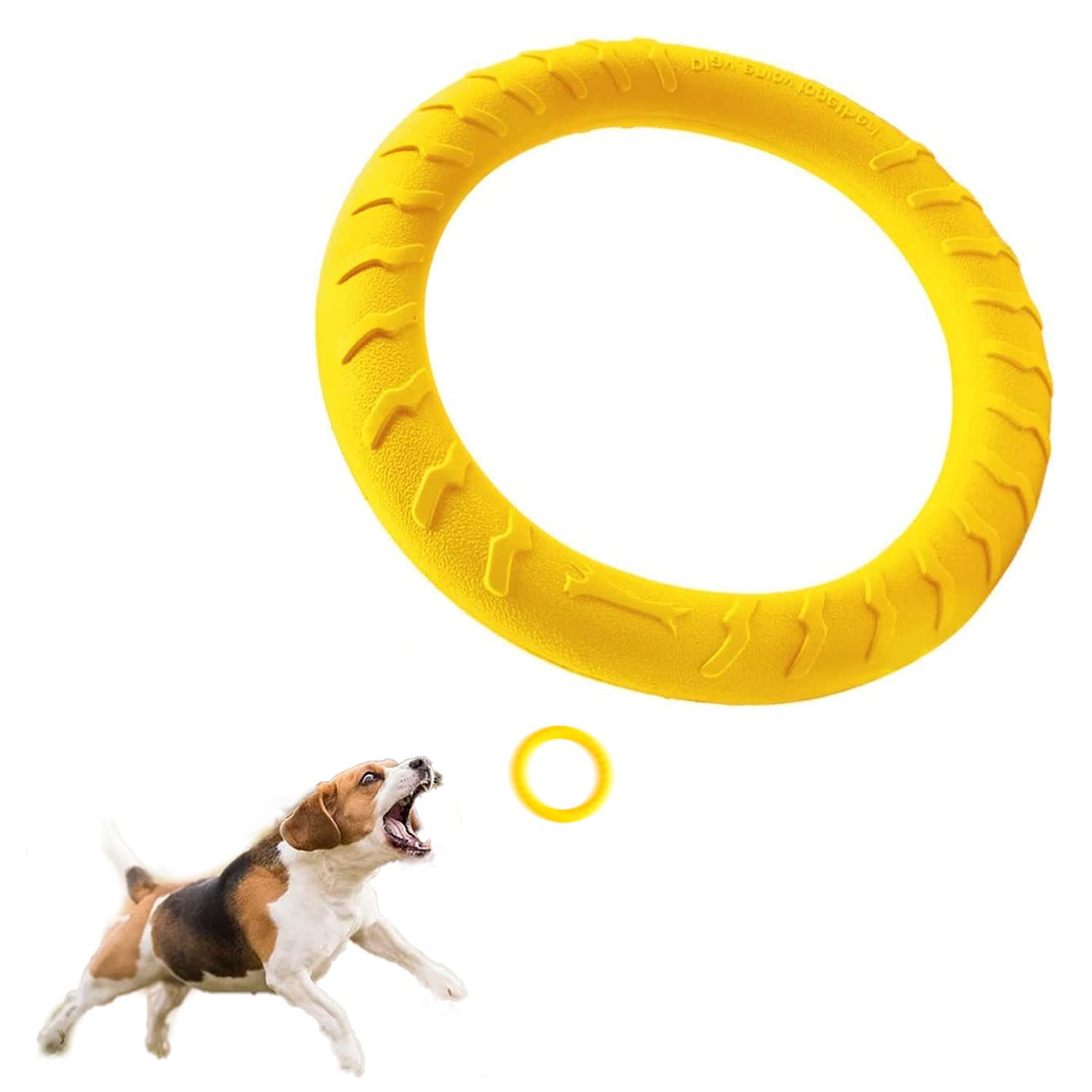Dlder Dog Flying Disc,Floating Dog Ring Toys, Indestructible Dog Chew Toys For Small Chewers Dog Toys For Pool,Float Durable Out