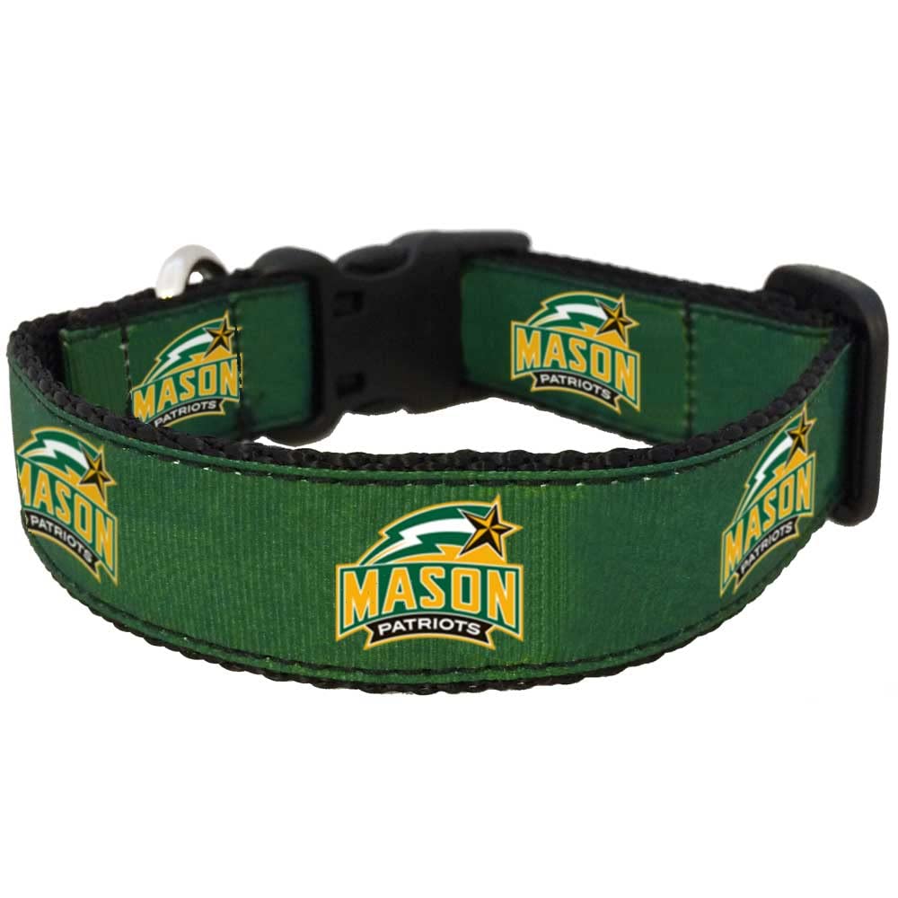 College Dog Collar (Large, George Mason)