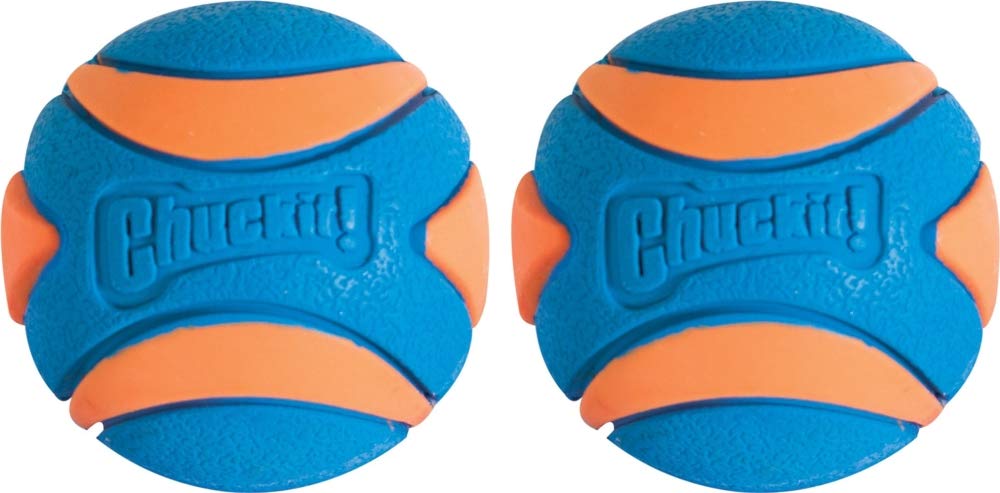 Chuckit! Ultra Squeaker Ball, Medium (2.5 Inch) 2 Pack
