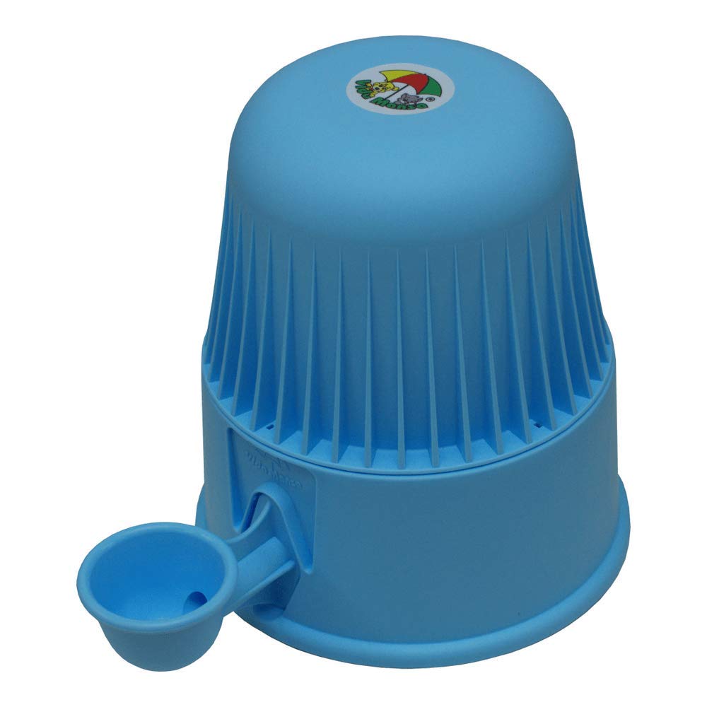 Pet Water Dispenser for Dogs and Cats, 67.6 oz - Gravity-Fed Water Bowl for Clean Drinking, Prevents Wet Fur, BPA-Free Polypropy