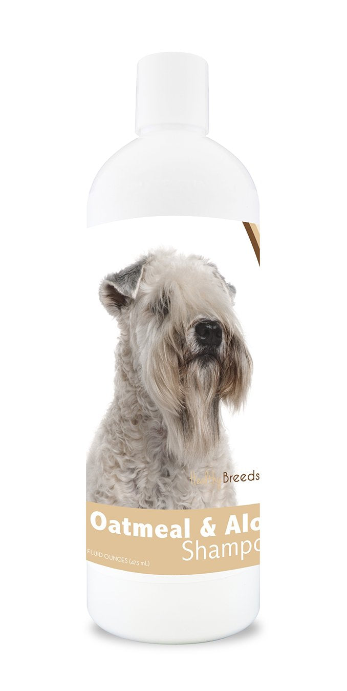 Healthy Breeds Soft Coated Wheaten Terrier Oatmeal Shampoo with Aloe 16 oz