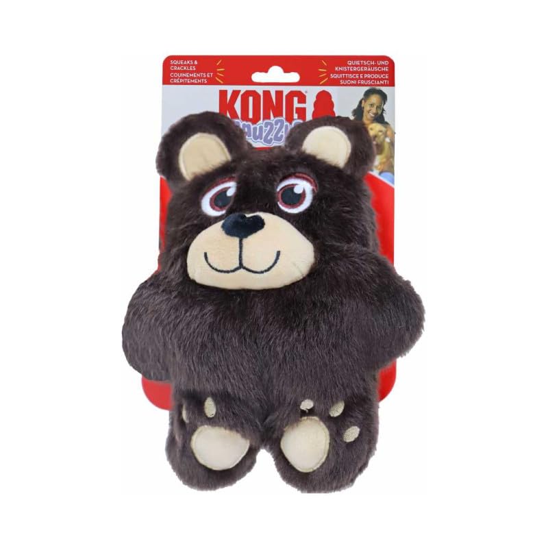 Kong Snuzzles Bear Dog Toy