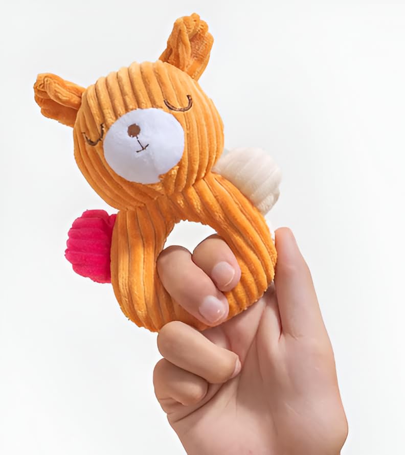 Generic Bear Dog Toy,Tuffy Dog Toys&Chew Proof Dog Toy,Dog Stuffed Animals Chew Toy,Floppy Dog Toy Chewy Dog Toys Squeaky Plush 