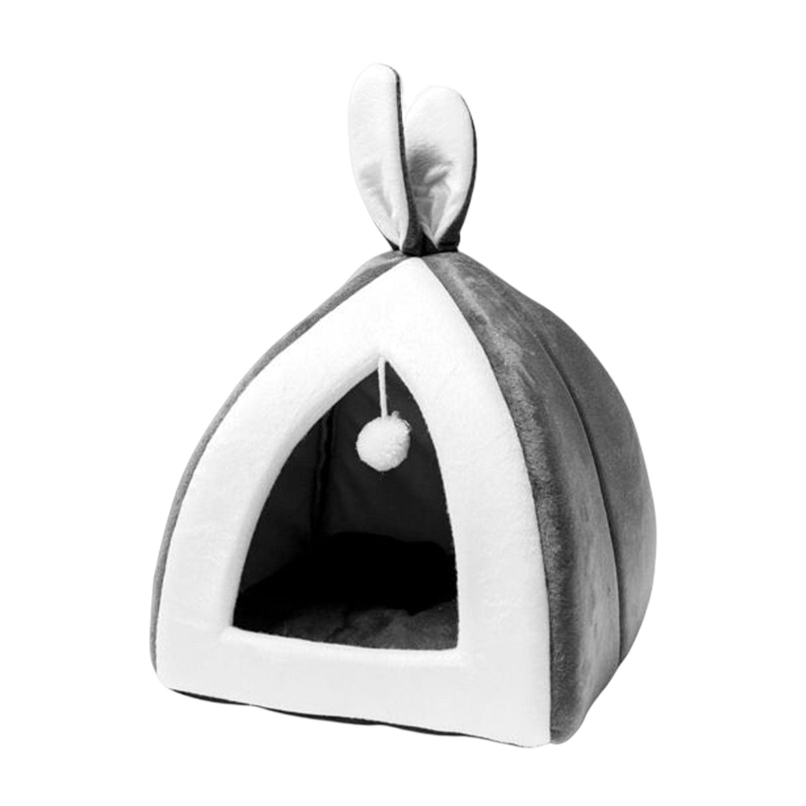Merishopp Cat Bed House Crate Interactive Toy Sleeping Anti Slip Blanket Cat Cave Tent L 40X40X41CM Dogs | Cats | Puppy | pet | 