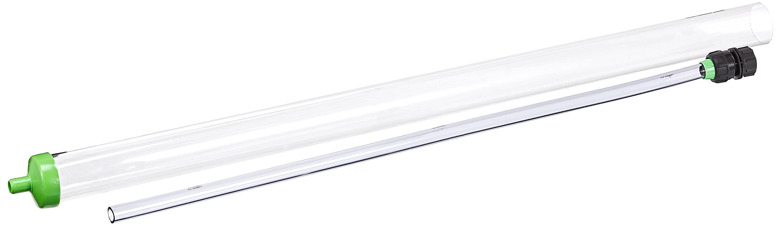Python 36-Inch No Spill Clean and Fill Aquarium Gravel Tube - White, Plastic