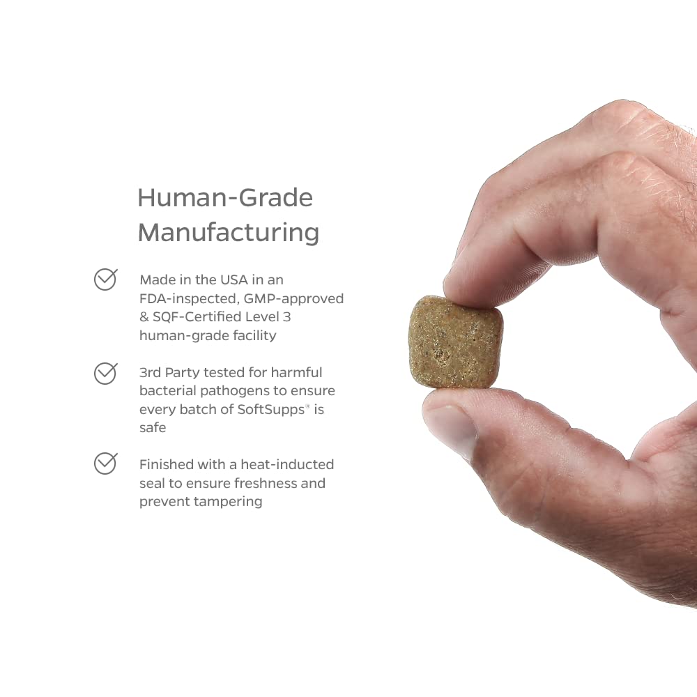 Pet Parents Allergy SoftSupps Immune Support for Dogs with Omega 3 Fish Oil for Dogs & Probiotics for Dogs for Dog Itch Relief &