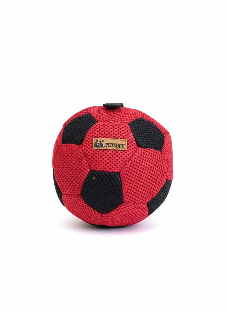 PETSBFF PETSBFF Durable Squeaky Dog Toy Ball for Dogs  Interactive Fetch & Chew Toy, NonToxic, BiteResistant, Outdoor Play f