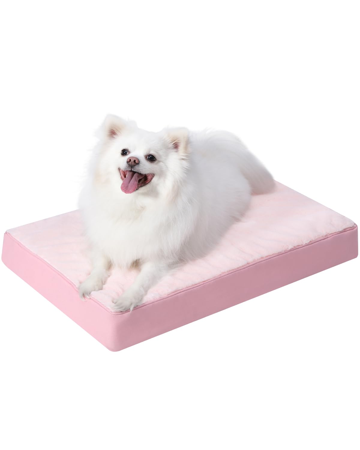 Ksiia Orthopedic Dog Bed Waterproof Pet Bed For Small Dogs Deluxe Plush Washable Dog Bed With Egg Crate Foam & Removable Cover, 
