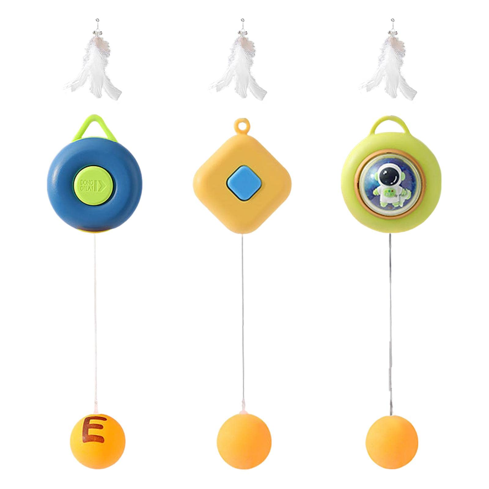 The Style Sutracat Interactive Toy Pet Dancing Indoor Cats Cat Table Tennis Teaser Wand Toy Blue Ball|Pet Supplies | Cat Supplie