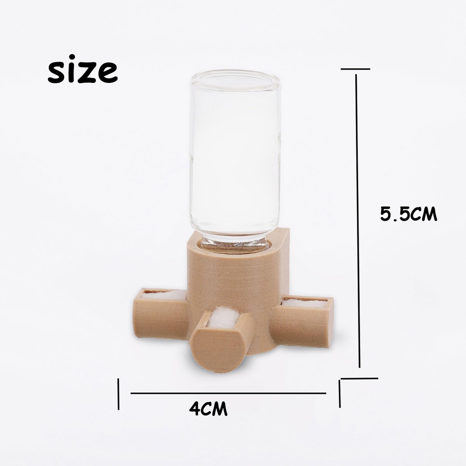 Daerky Jumping Spider Water Dispenser, Magnetic Hanging Feeder,Suitable for Jumping Spiders,Tarantulas, Praying Mantises,Arborea