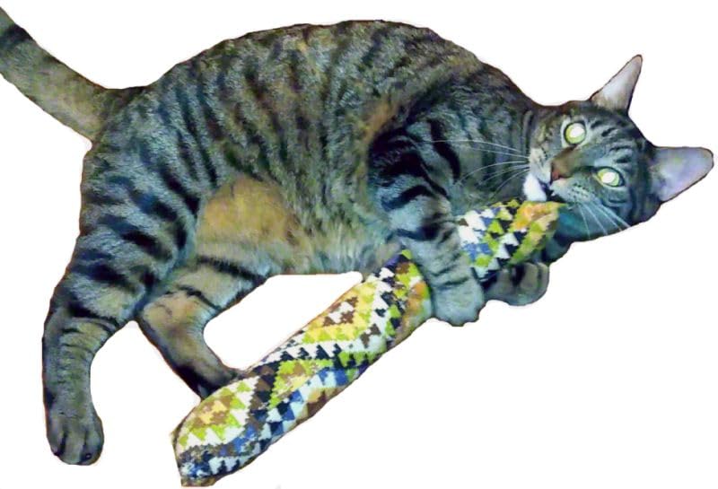 West Coast Pet Products 15'' Catnip Cat Kicker Toys/Kitty Kick Sticks/Cat-Nip Kick Sticks (Sedona) (Kickers Filled With 1 Oz Pre