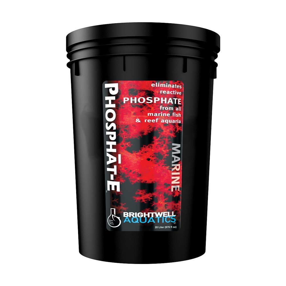 Brightwell Aquatics Phosphat-E Liquid Phosphate Remover for Marine Fish and Reef Aquariums - Aquarium Water Treatments, 5.28 GAL