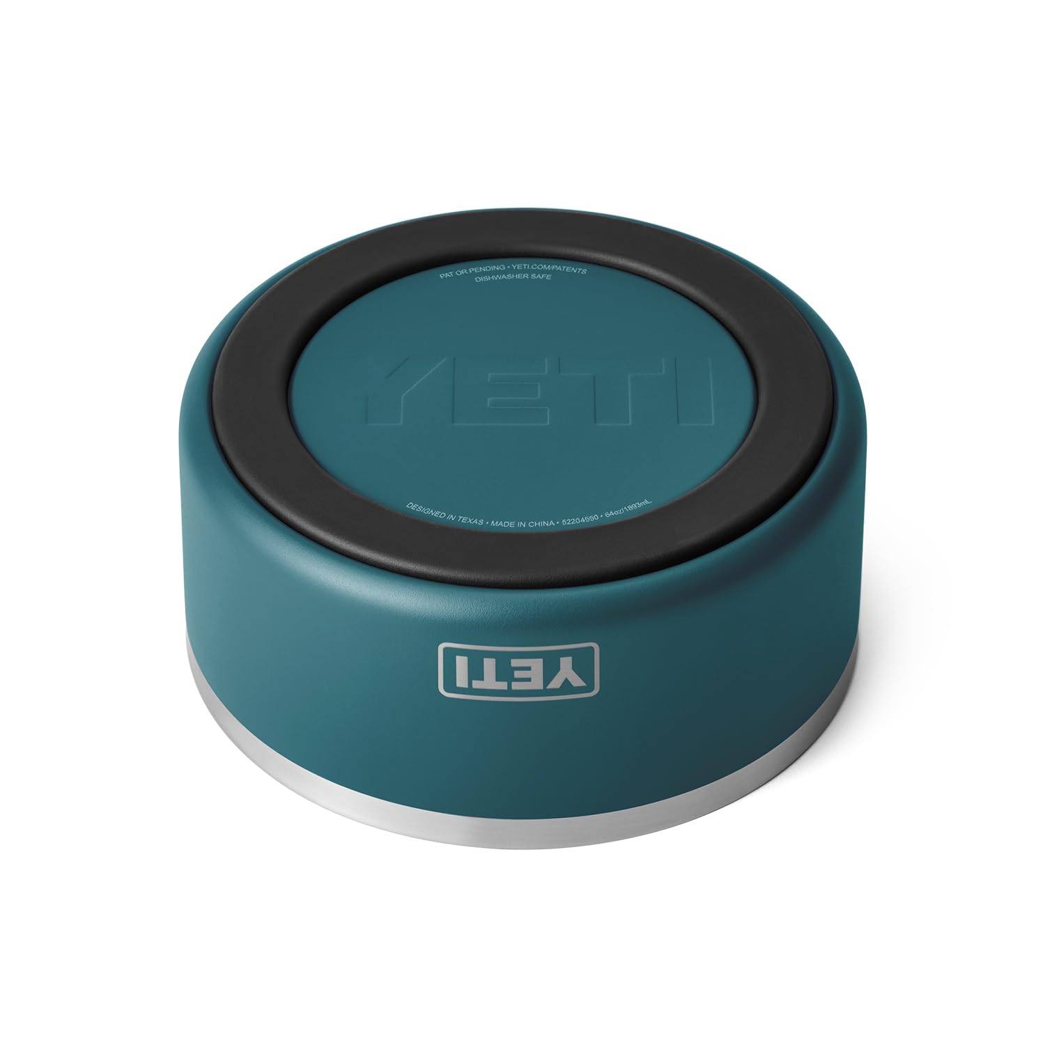 Yeti Boomer 8, Stainless Steel, Non-Slip Dog Bowl, Holds 64 Ounces, King Crab