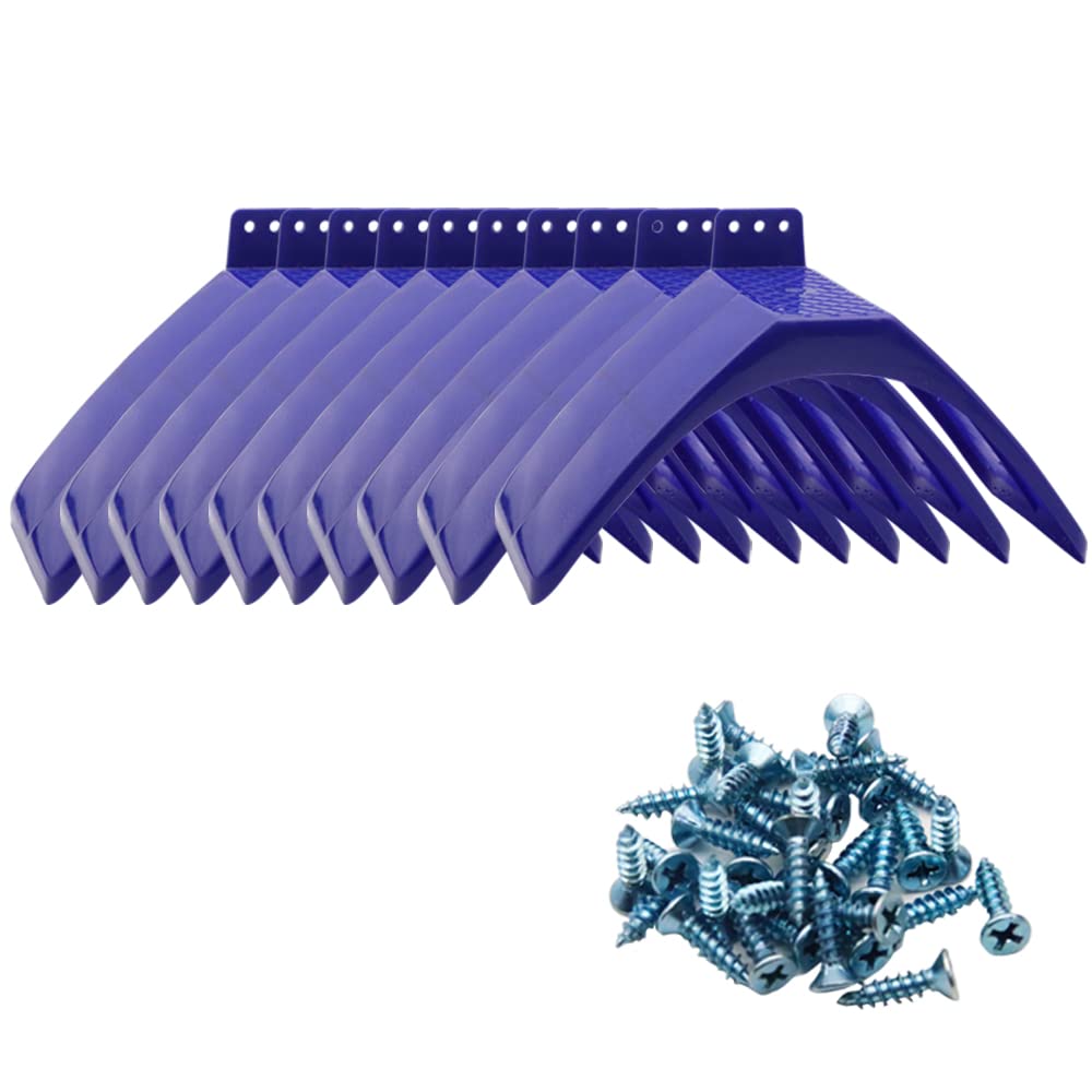 Moduoduo Pigeons Rest Stand With Screws 10 Sets Plastic Bird Perches For Dove Pigeon And Other Birds