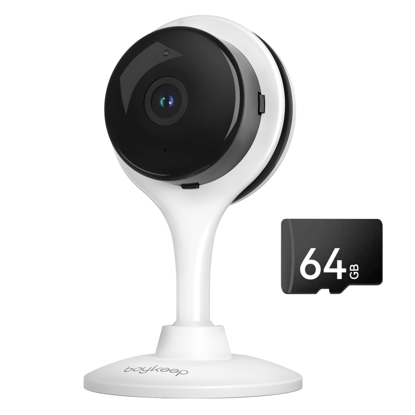 Boykeep 2K Indoor Security Camera, 2.4Ghz/5Ghz Wi-Fi Home Security Cameras For Baby/Elder/Dog, Pet Camera With Phone App, 2-Way 