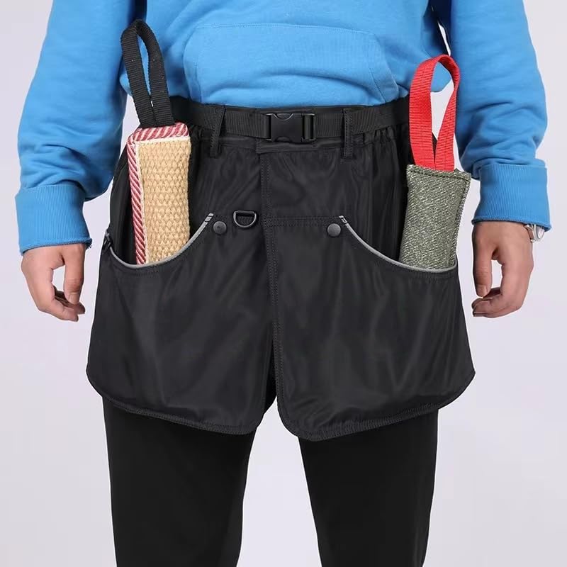 Suweisua Dog Trainer Vest For Men Women With Big And Deep Pockets, Pet Handler Waist Treat Pouch Apron Design Of For Holding Dog