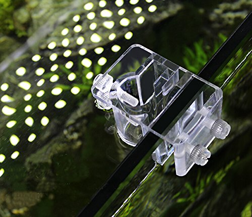 2-Pack Aquarium Lily Pipe Acrylic Fixture For Fix 13Mm 17Mm Inflow Outflow Tube