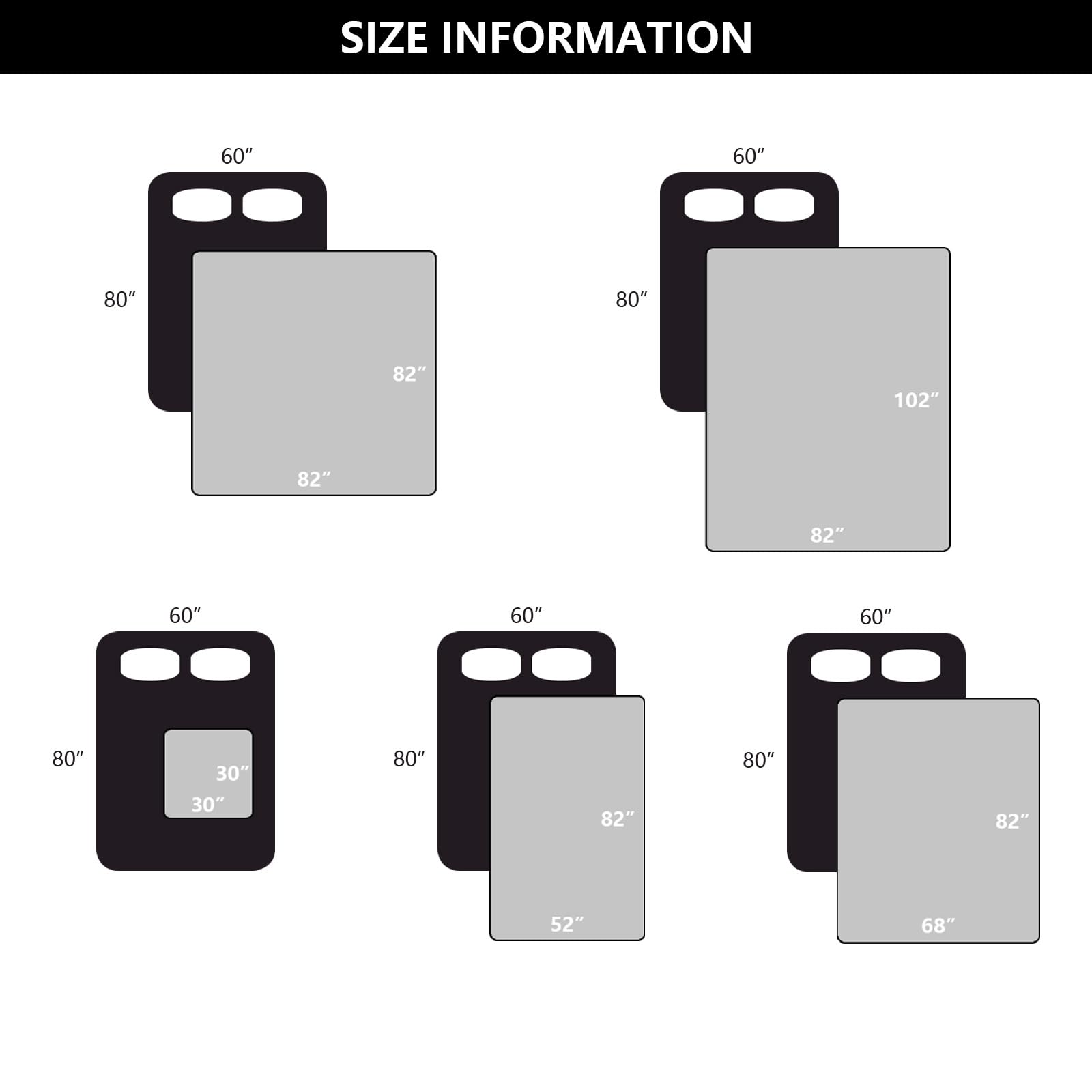 Tuffeel Waterproof Dog Blanket, 30x70 inches Small Pet Couch Covers for Sofa, Chair Bed Furniture Protector from Dogs Washable a