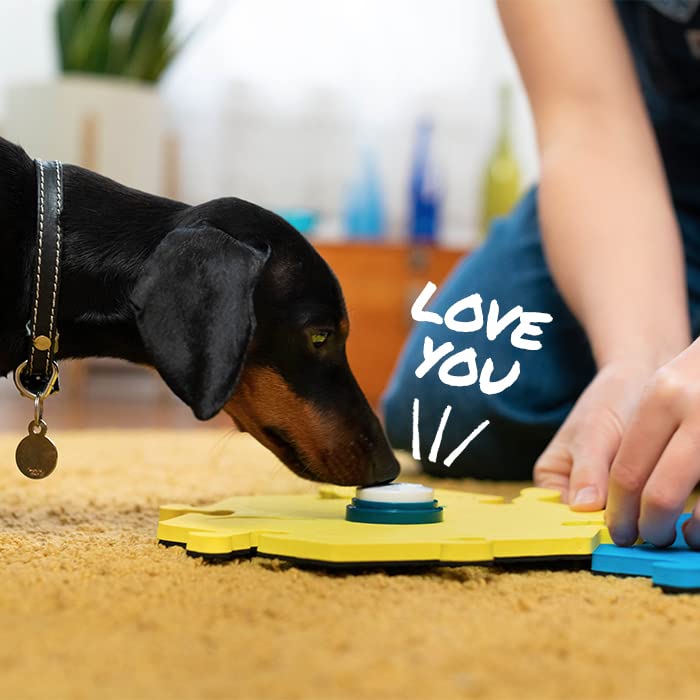 Fluentpet Sound Button Tester Kit - Dog Buttons For Communication - Compact Talking Buttons For Dogs And Cats - Dog Talking Butt
