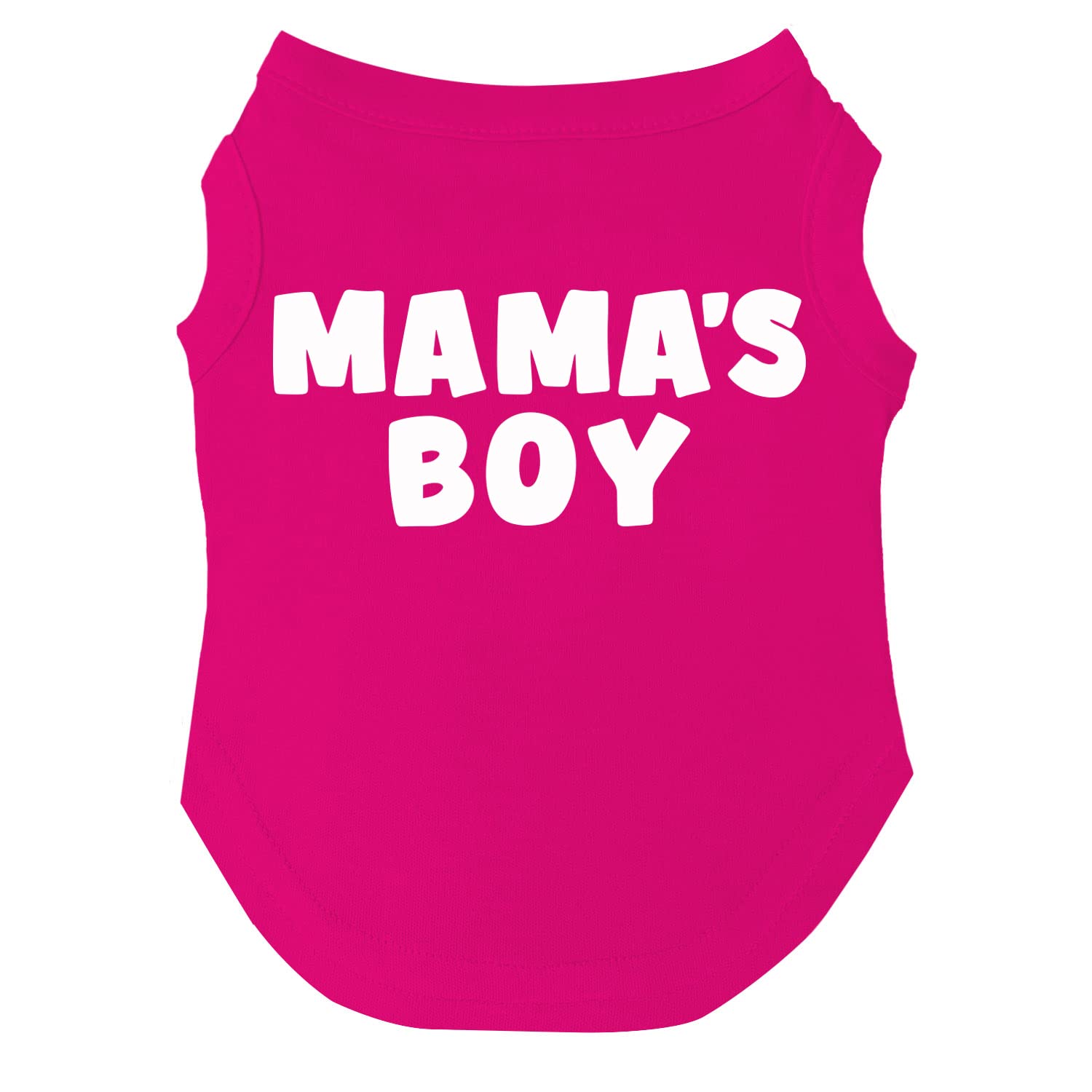 Mama'S Boy Mother'S Day, Valentine'S Day Dog Tee Shirt Sizes For Puppies, Toys, And Large Breeds (Hot Pink, 3X-Large 944)