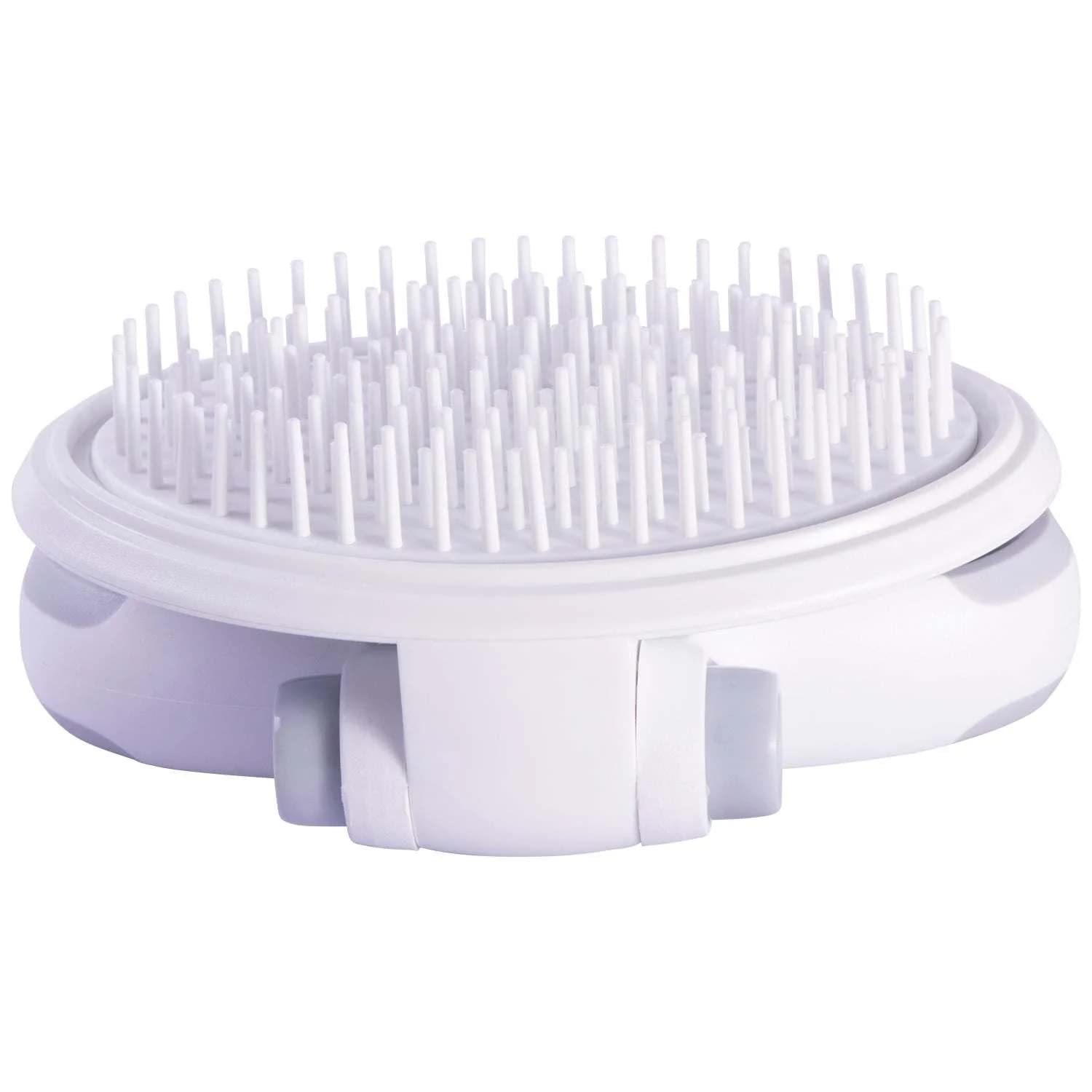 Pet Life 'Gyrater' Swivel Travel Soft Grooming Pet Pin Brush