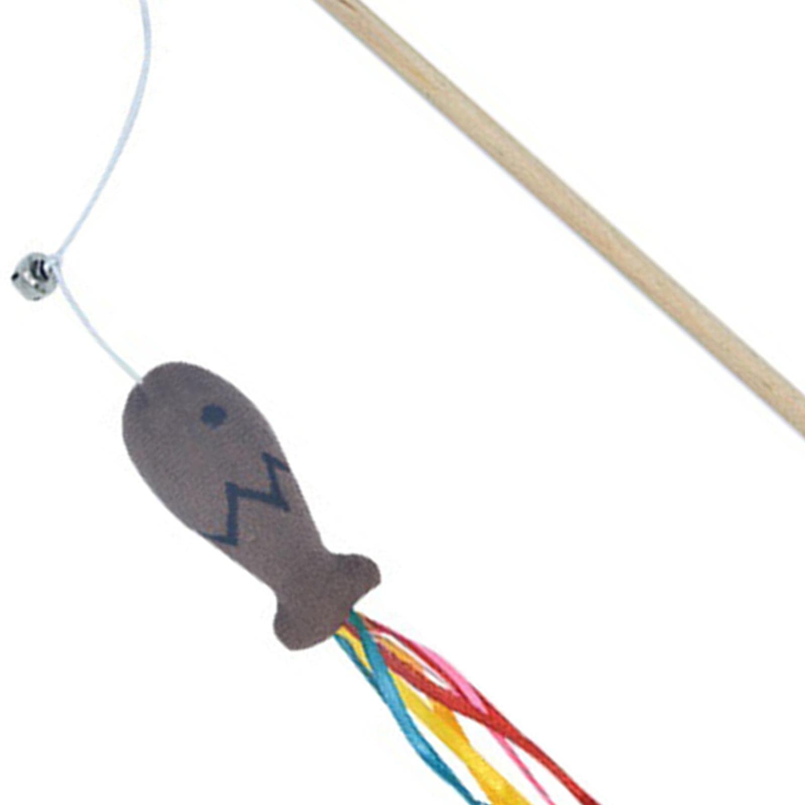 The Style Sutracat Wand Toy Cat Teaser Wand Fun Playing Scratching Interactive Kitten Toys Coffee|Pet Supplies | Cat Supplies | 