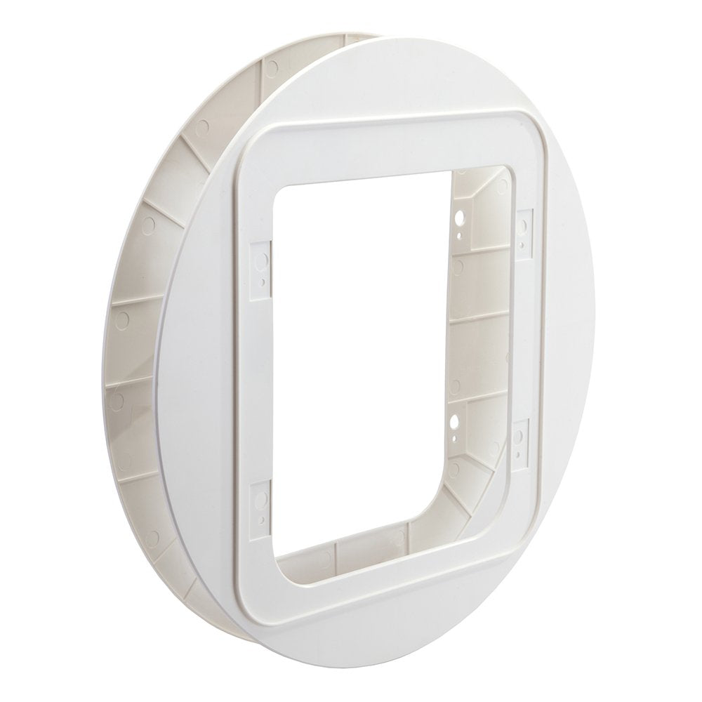 Sureflap Microchip Pet Door Mounting Adaptor (White) - Please Check Dimensions. This Is For Pet Door Not Cat Door