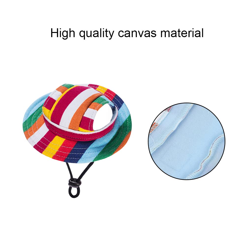 Dog Baseball Cap Fashionable Dog Baseball Hat With Ear Holes Breathable Pet Visor Cap For Chihuahua Pomeranian Schnauzer Teddy P