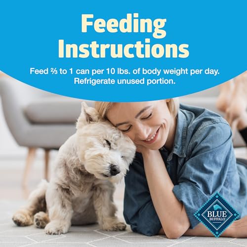Blue Buffalo Freedom Grain-Free Wet Dog Food, Free of Glutens & Artificial Preservatives, Made with Natural Ingredients, Chicken