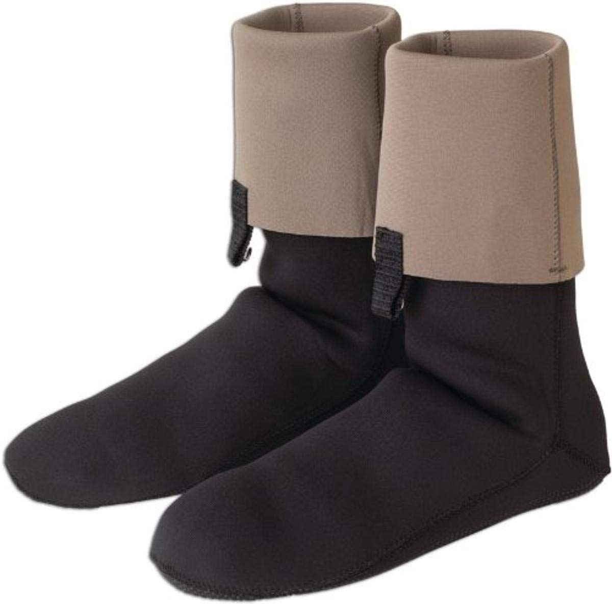 Caddis Black Neoprene Bootie With Gravel Guards, Medium