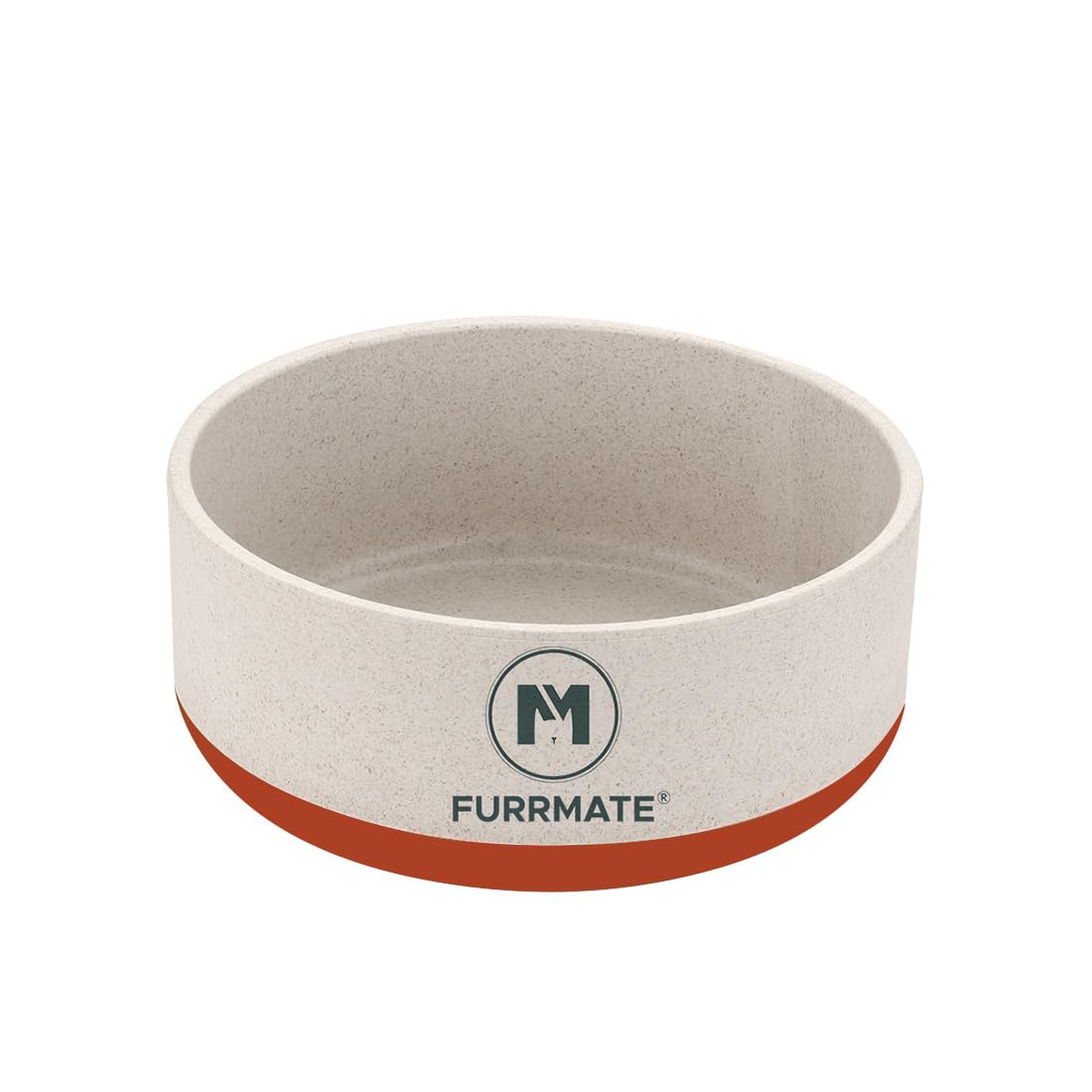 EarthFriendly Pet Food Bowl For Dogs And Cats, Pet Bowls Made Of Rice Husk NonSlip, Durable, BpaFree Dog Feeding Bowl (Orange