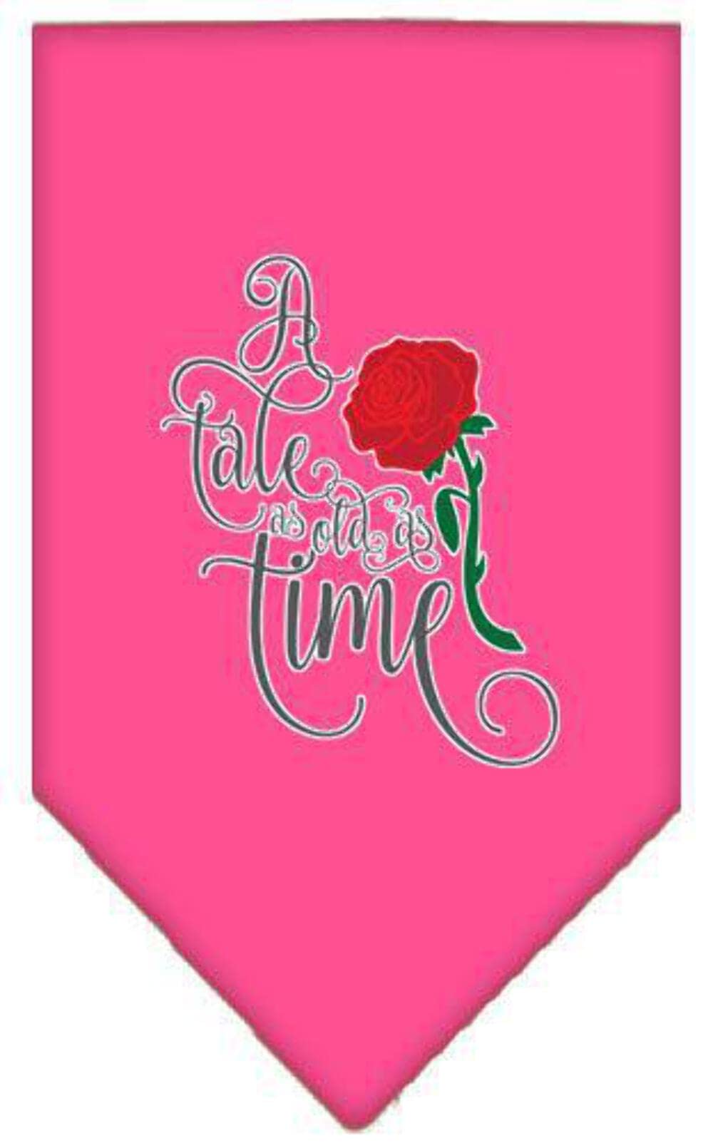 Mirage Pet Product Timeless Tale Screen Print Bandana Cocoa Large