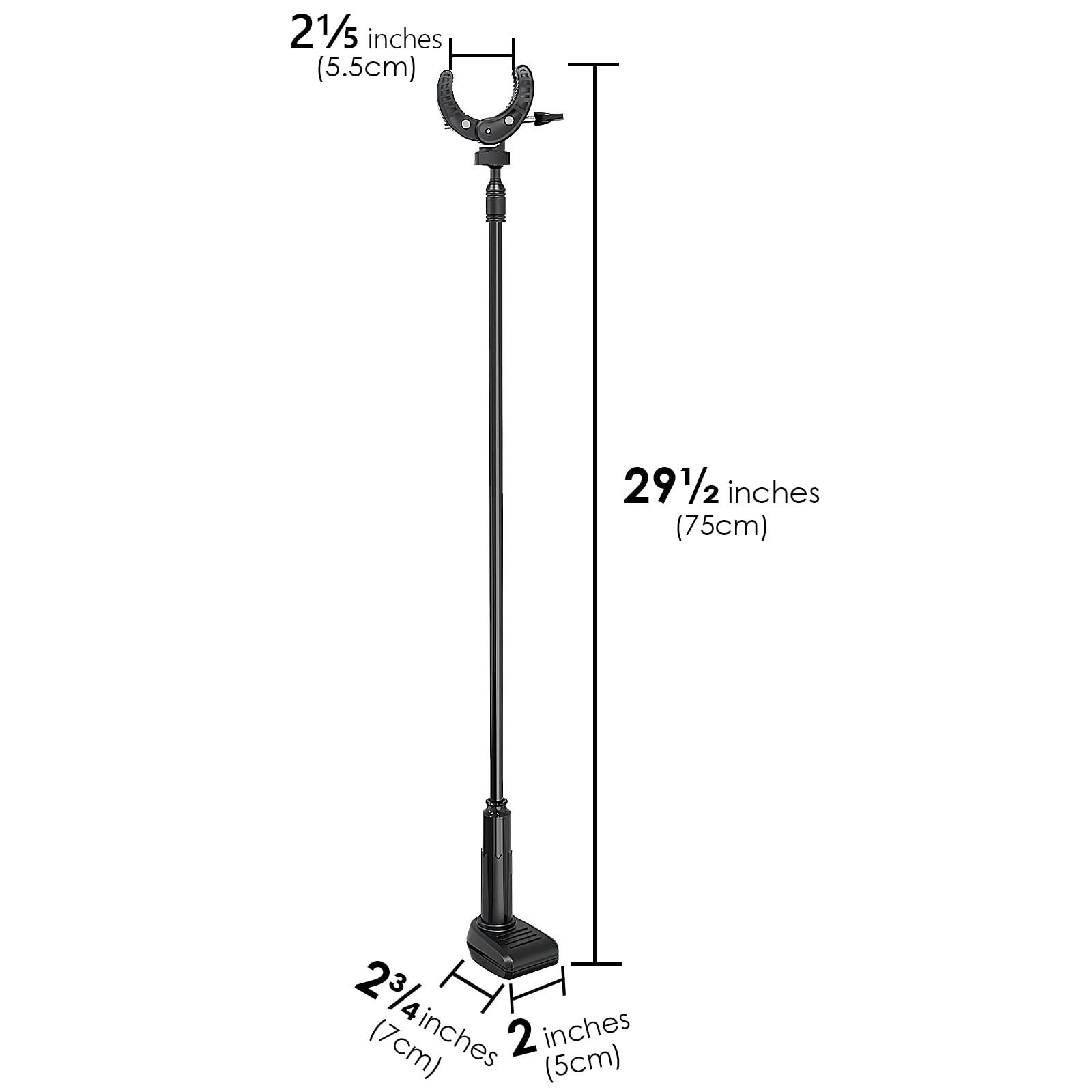 Linkidea Hair Dryer Stand, 360 Degree Rotating Blow Dryer Holder Hands-Free, Gooseneck Bracket With Clamp Mount For Dog Cat Grooming Home Salon