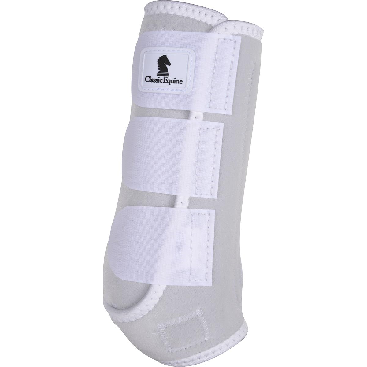 Classic Equine Classicfit Sling Boots, Front (White, Medium)