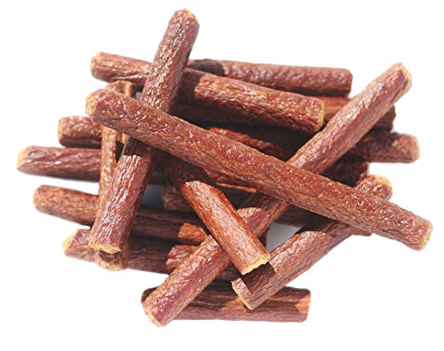 Plato Pet Treats Air Dried Dog Treats Lamb Mini Thinkers Sticks, Natural Dog Treats, Real Meat, Air Dried, Made in the USA, 3oz