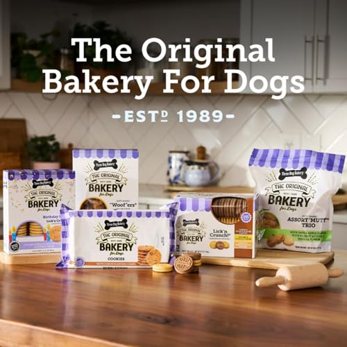 Three Dog Bakery Grain Free Wafers Baked Dog Treats, Sweet Potato, 13 oz