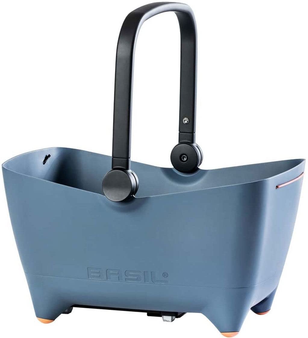 Basil Buddy Pet Bike Basket - Faded Denim