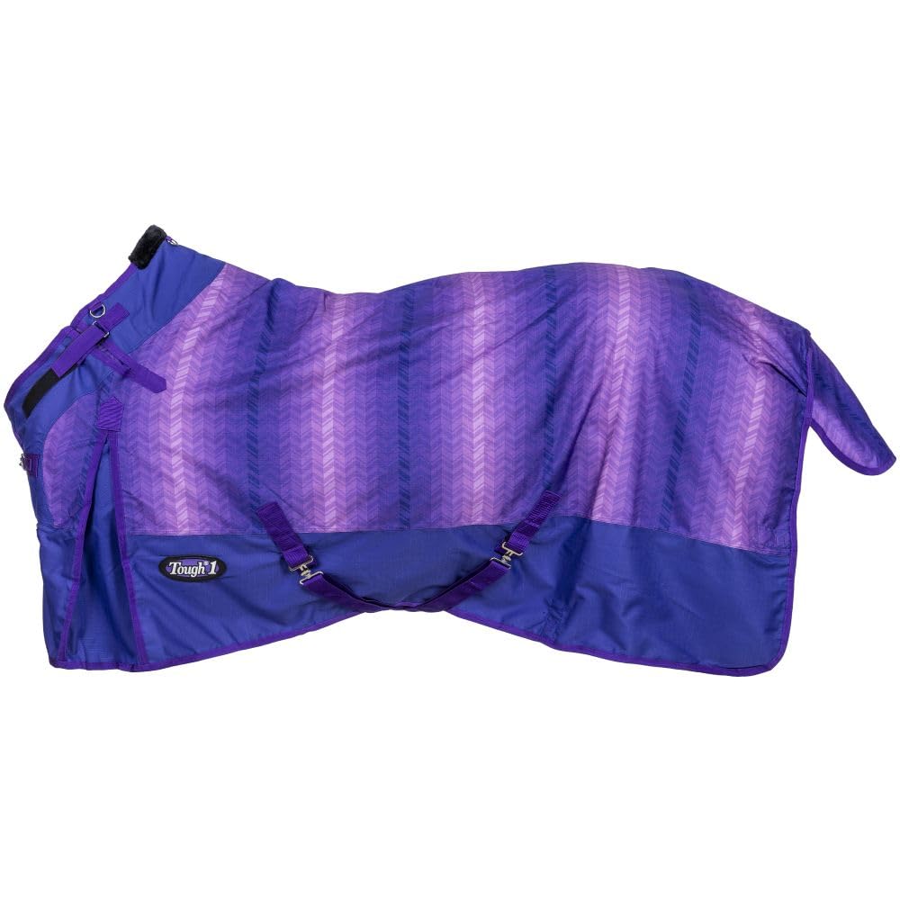 Tough 1 1200D Chevron Snuggit Sheet 75 Purple