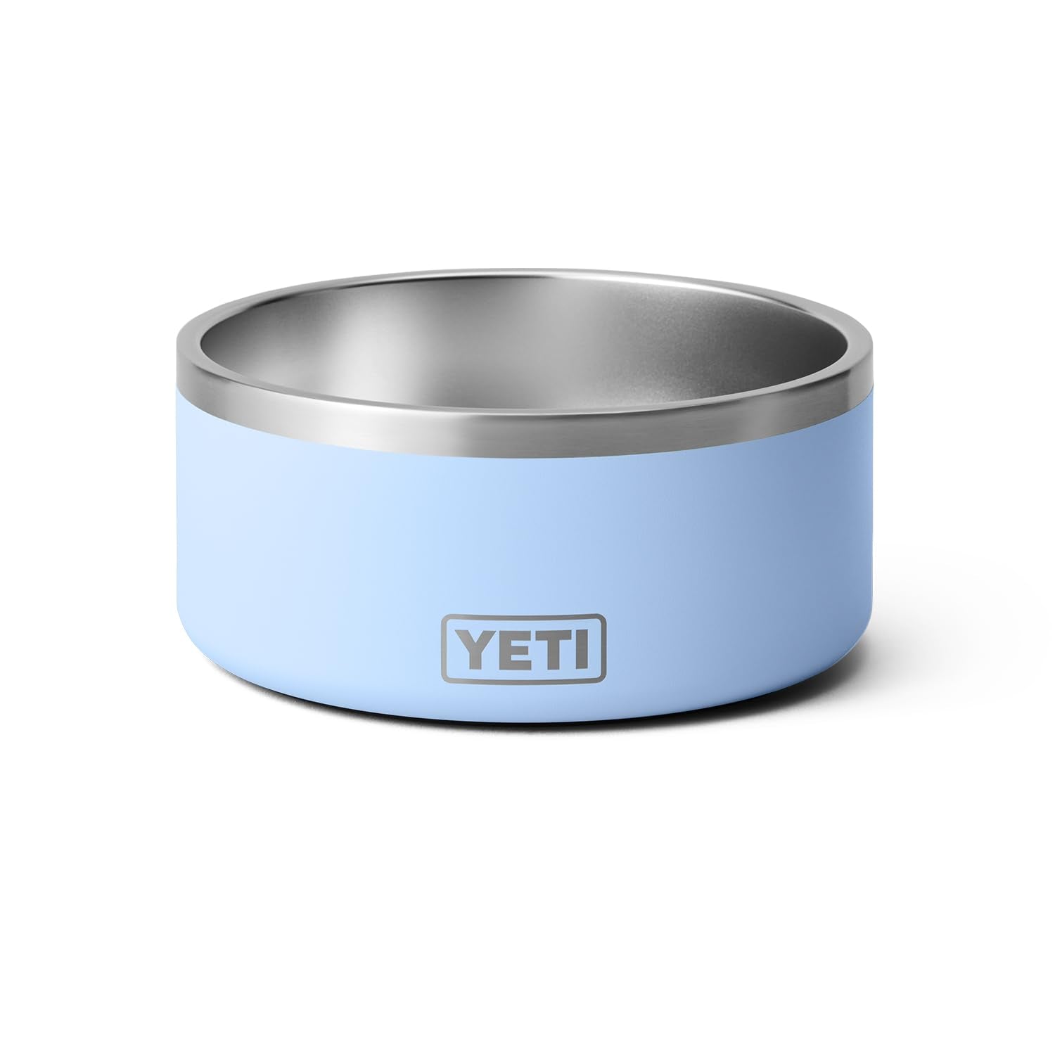 Yeti Boomer 8, Stainless Steel, Non-Slip Dog Bowl, Holds 64 Ounces, Big Sky Blue