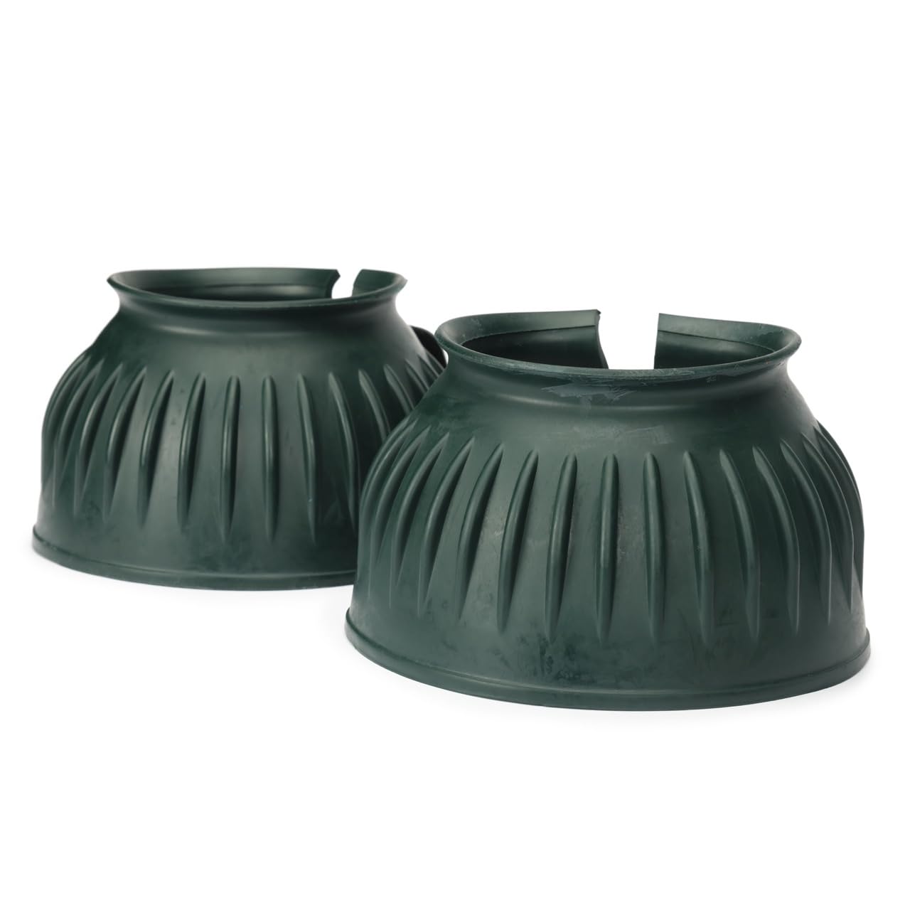 Shires Equestrian Equine Horse Arma Overreach Full Green Bell Boots