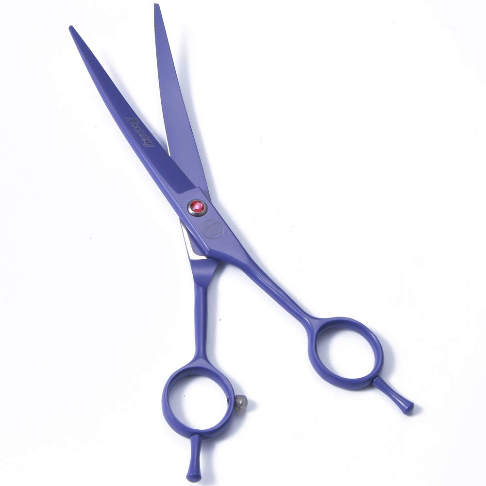 Professional Dog Grooming Scissors Set, 7 Inch/8 Inch Pet Grooming Scissors Chunkers Shears For Dog, Curved Dog Grooming Scissors, Thinning Shears For Dog With Grooming Comb
