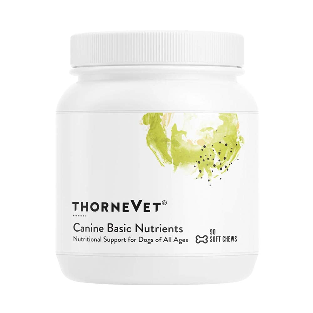ThorneVET Canine Basic Nutrients - Multivitamin Support for Dogs, 90 Soft Chews