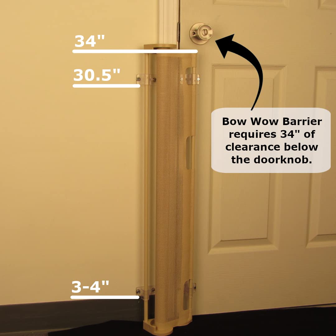 Bow Wow Barrier 28    Caf   By Smart Retract: Retractable Door Barrier For Pets