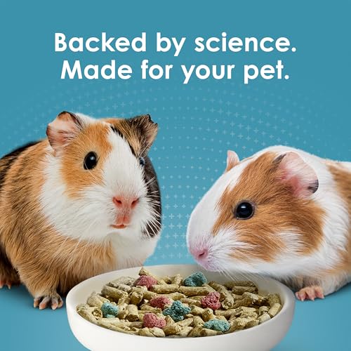 Kaytee Forti-Diet Pro Health Nourish+Protect Guinea Pig Food, Comprehensive Nutrition Backed by Science, Digestive Health, Immun
