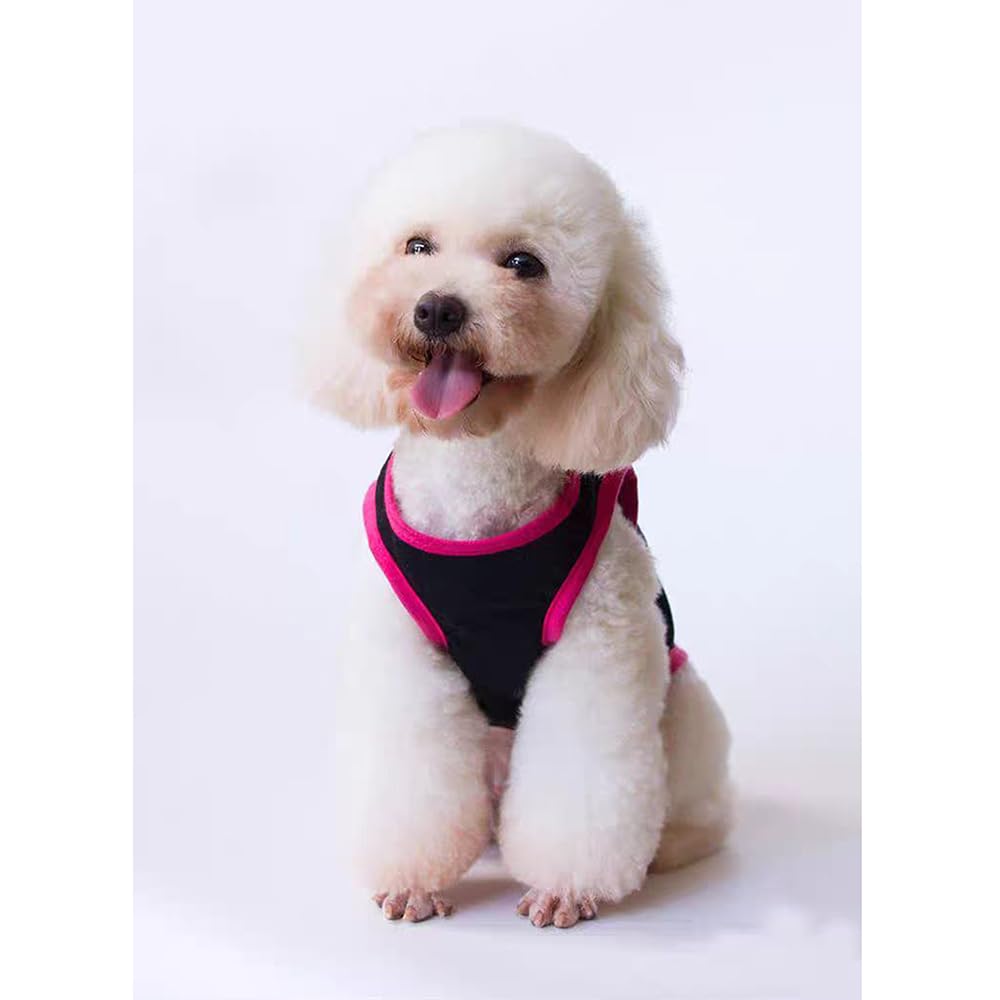 Dog Clothes (Pink+Black, Xs)
