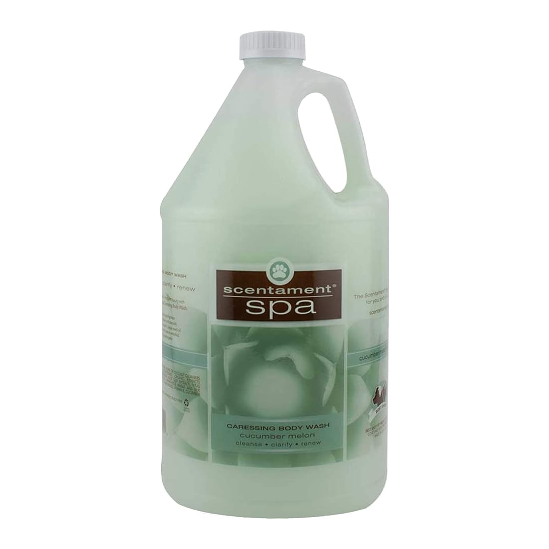 Best Shot Scentament Spa Caressing Body Wash, Cucumber Melon, 1 Gallon